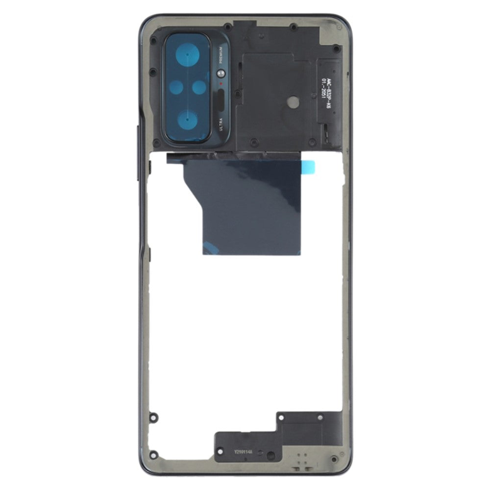 Chasis Marco Intermedio LCD Xiaomi Redmi Note 10 Pro 4G (Global) / Note 10 Pro 4G / Note 10 Pro Max 4G Negro