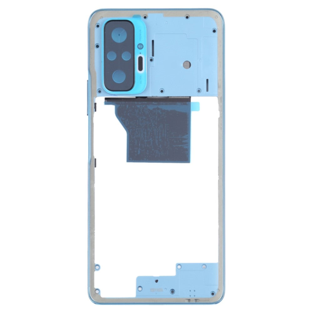 Chassis LCD Intermediate Frame Xiaomi Redmi Note 10 Pro 4G (Global) / Note 10 Pro 4G / Note 10 Pro Max 4G Blue