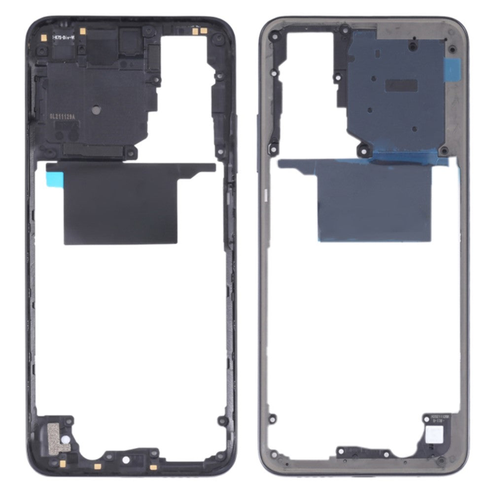 Châssis Arrière Logement Cadre Xiaomi Redmi Note 11 4G (Qualcomm) Gris