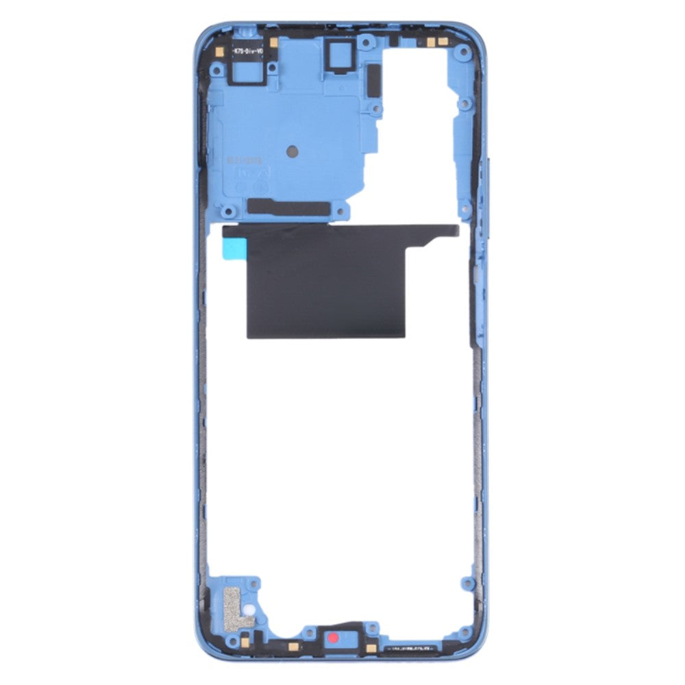 Cadre de couverture arrière du châssis Xiaomi Redmi Note 11 4G (Qualcomm) Bleu foncé