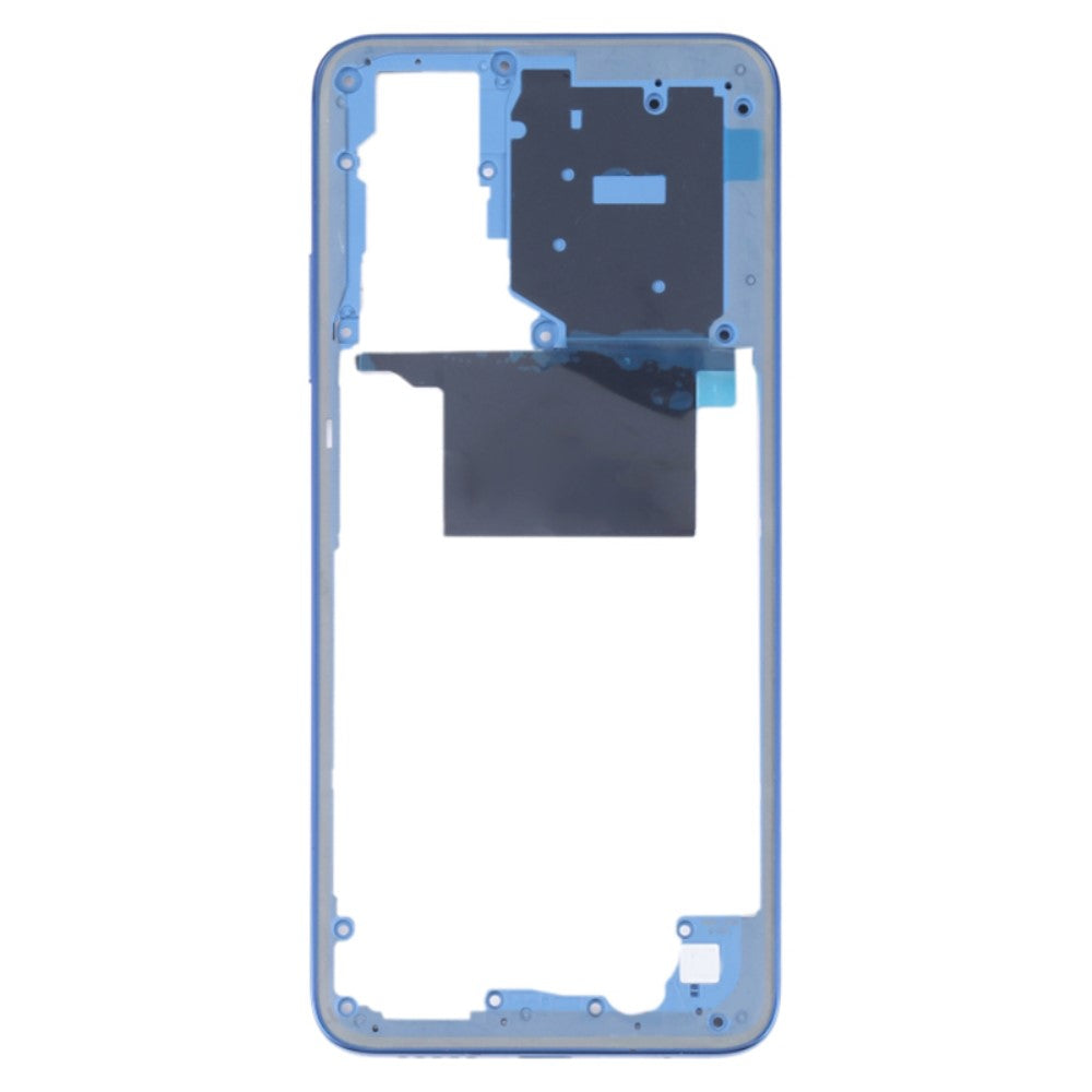 Cadre de couverture arrière du châssis Xiaomi Redmi Note 11 4G (Qualcomm) Bleu foncé