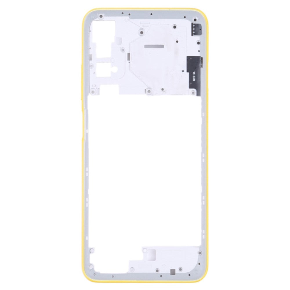 Châssis Arrière Logement Cadre Xiaomi Poco M3 Pro 5G Jaune