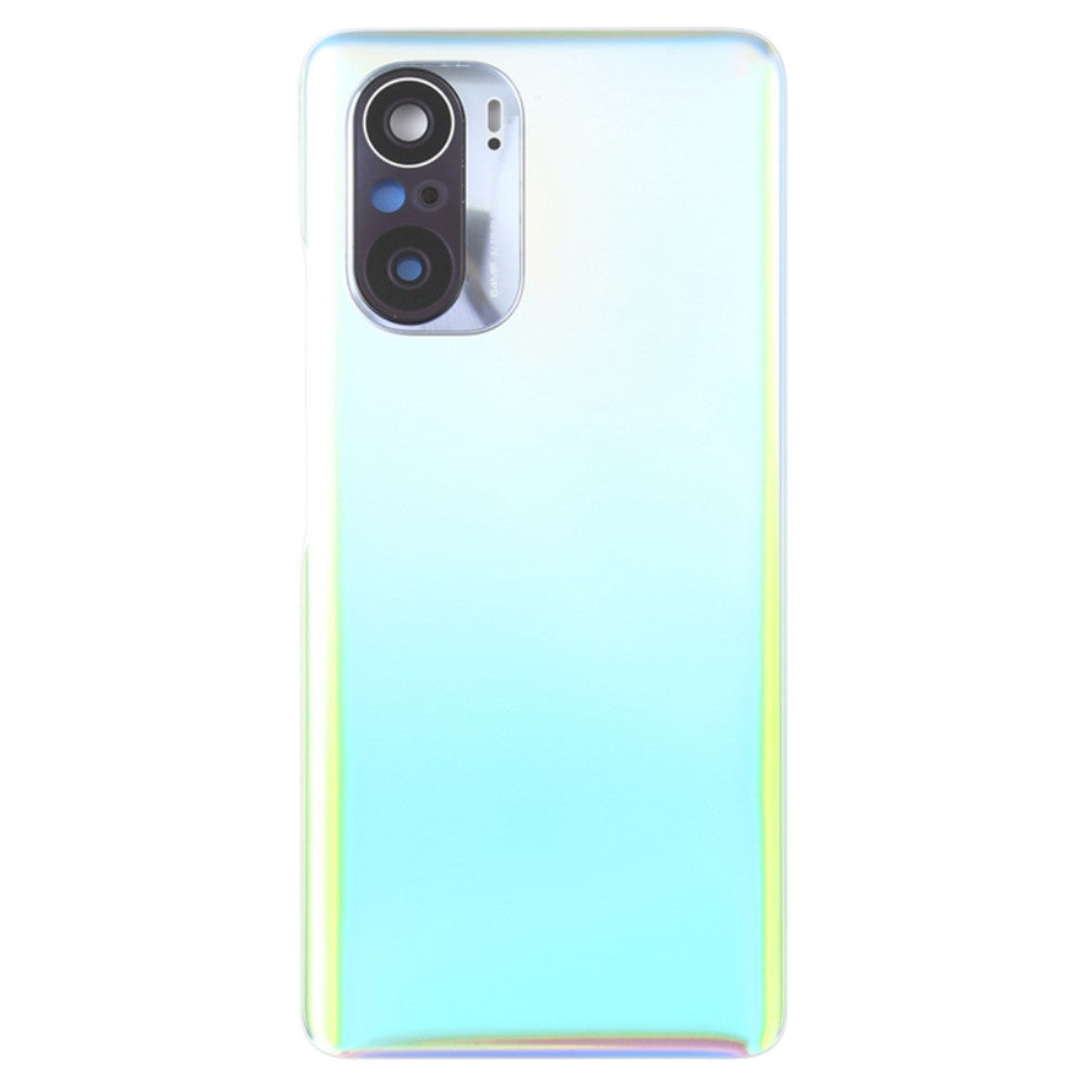 Tapa Bateria Back Cover + Lente Camara Trasera Xiaomi Redmi K40 Pro Azul