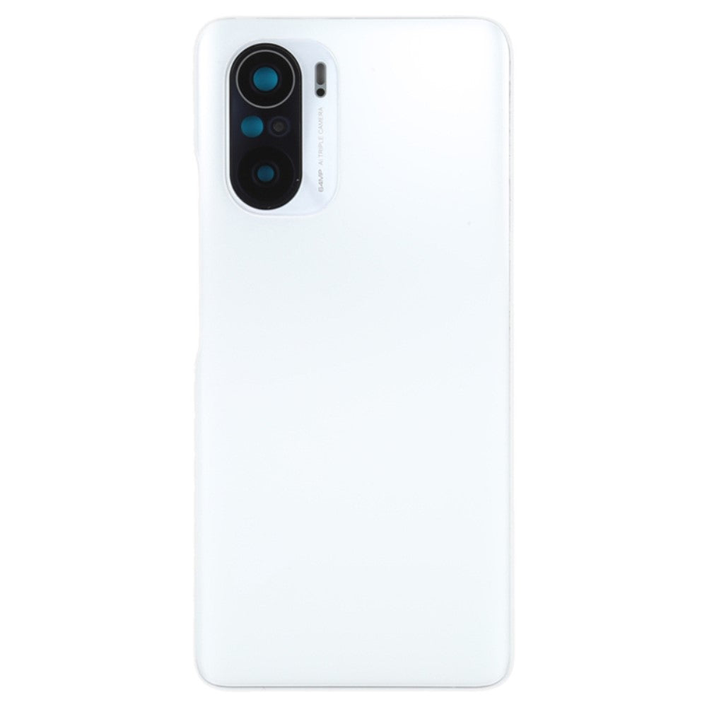 Cache Batterie Cache Arrière + Objectif Caméra Arrière Xiaomi Redmi K40 Pro Blanc