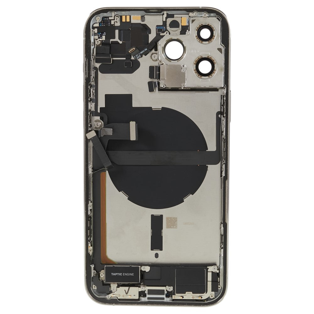 Carcasa Chasis Tapa Bateria + Piezas Apple iPhone 13 Pro Max Blanco
