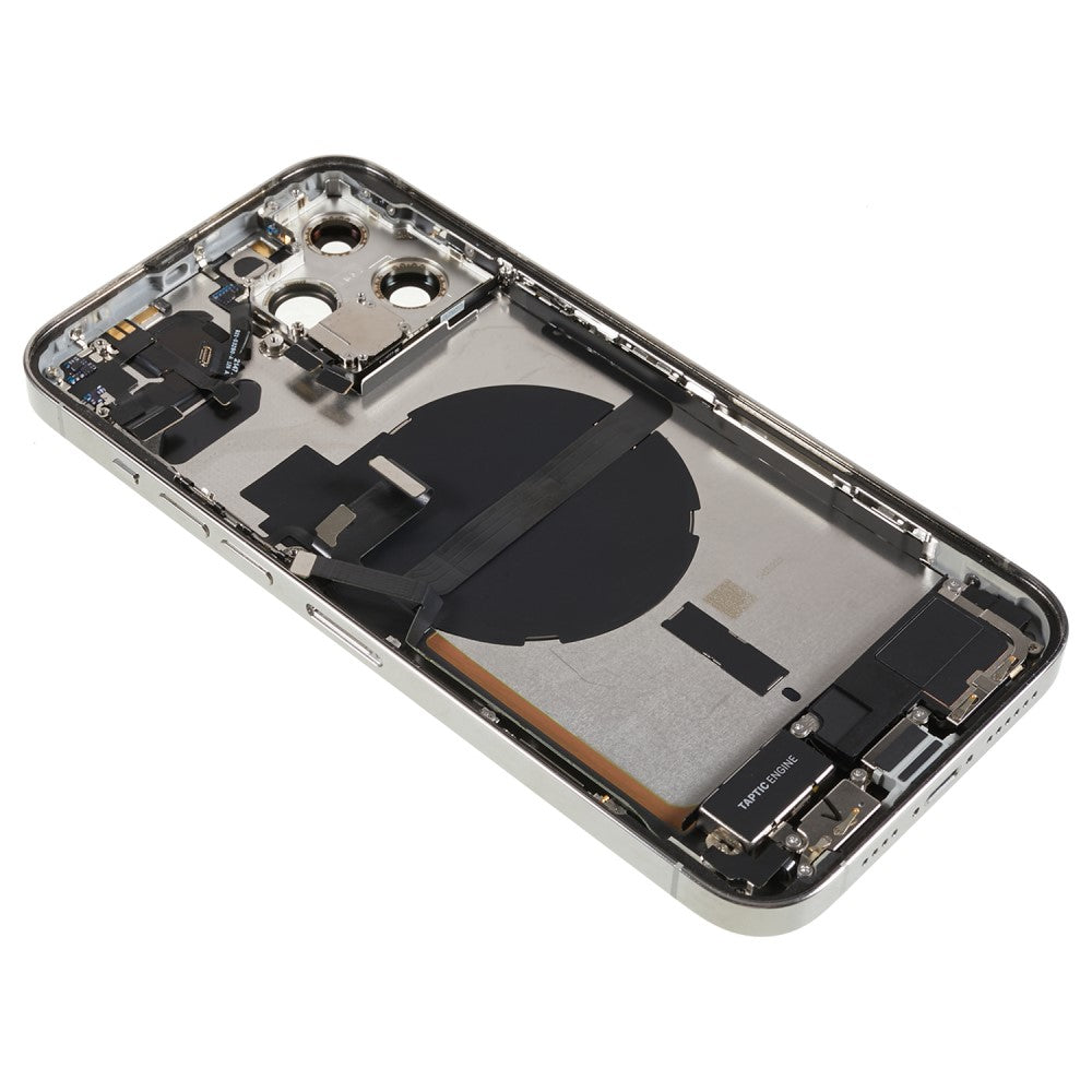 Carcasa Chasis Tapa Bateria + Piezas Apple iPhone 13 Pro Max Blanco