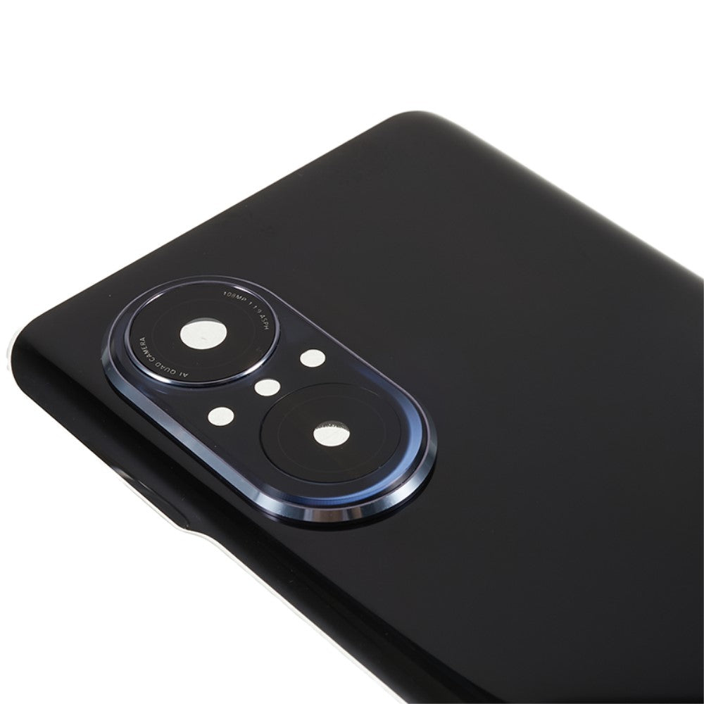 Tapa Bateria Back Cover + Lente Camara Trasera Huawei Nova 9 SE Negro