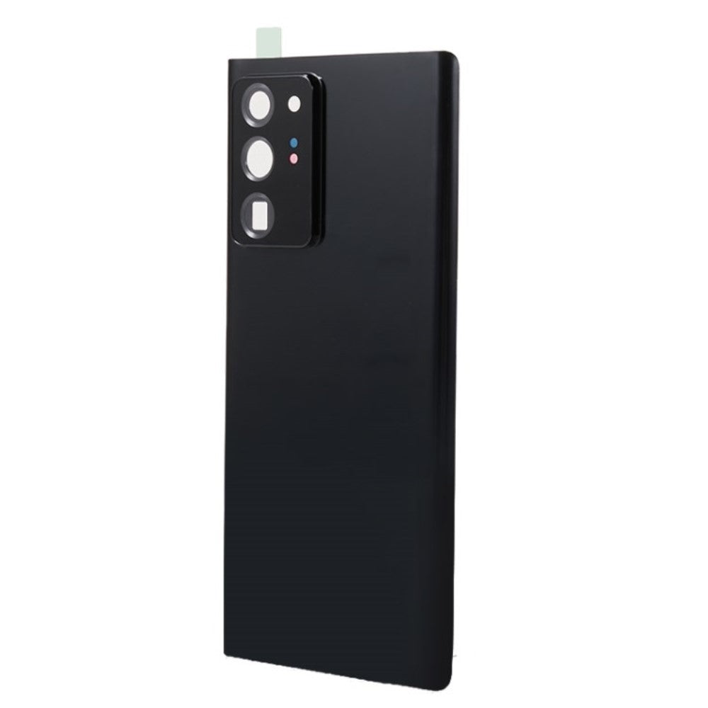 Tapa Bateria Back Cover + Lente Camara Trasera Samsung Galaxy Note 20 Ultra 5G Negro