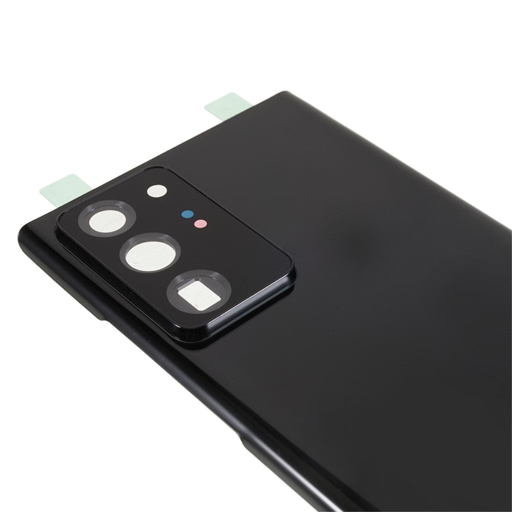 Tapa Bateria Back Cover + Lente Camara Trasera Samsung Galaxy Note 20 Ultra 5G Negro