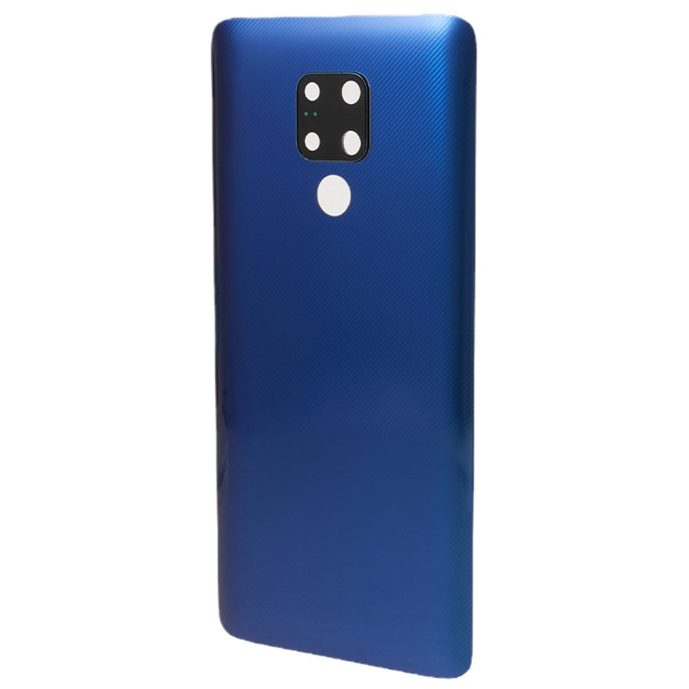 Tapa Bateria Back Cover + Lente Camara Trasera Huawei Mate 20 X Azul