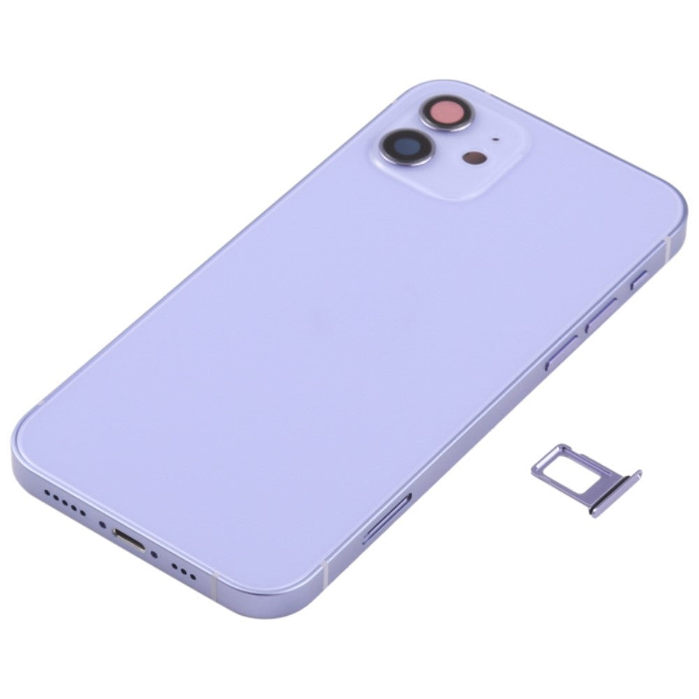 Chassis Cover Battery Cover + Parts Apple iPhone 12 Purple
