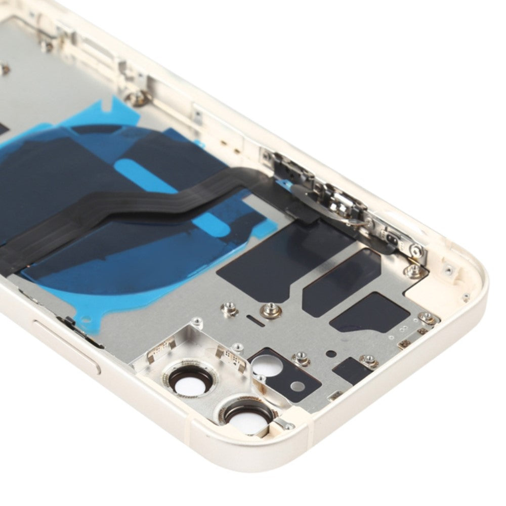Carcasa Chasis Tapa Bateria + Piezas Apple iPhone 12 Blanco