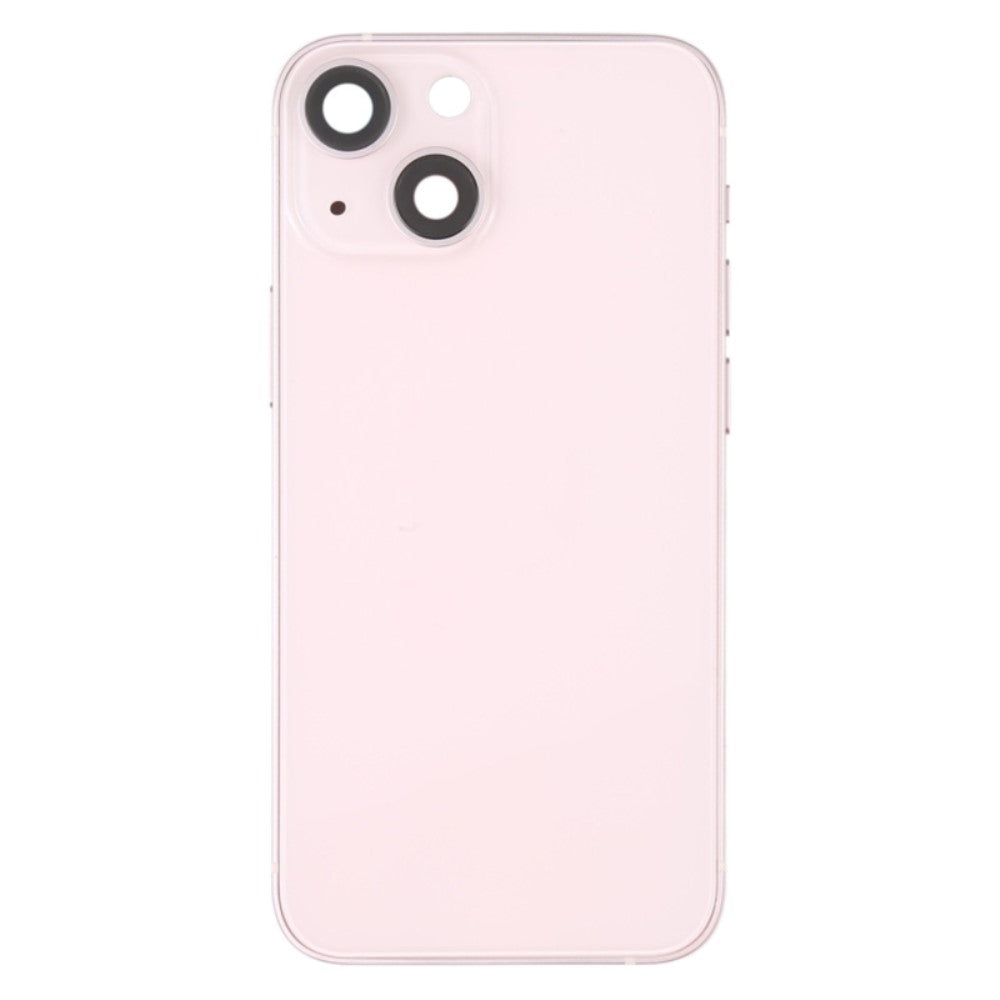 Carcasa Chasis Tapa Bateria + Piezas Apple iPhone 13 Mini Rosa