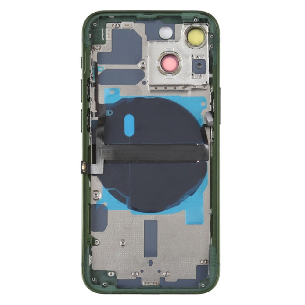Carcasa Chasis Tapa Bateria + Piezas Apple iPhone 13 Mini Verde