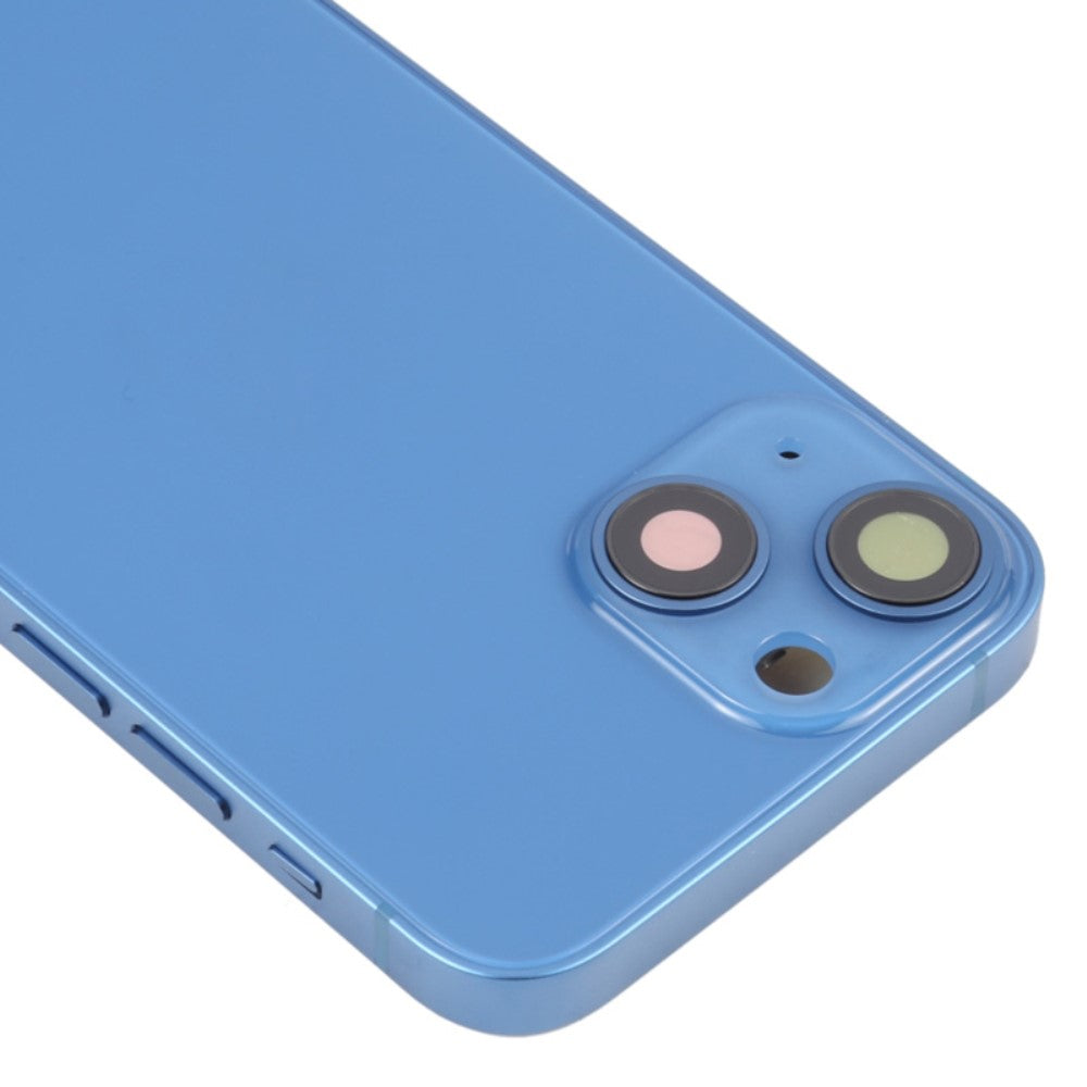 Carcasa Chasis Tapa Bateria + Piezas Apple iPhone 13 Mini Azul