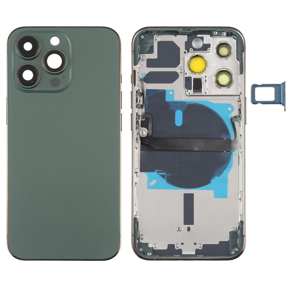 Chassis Cover Battery Cover + Parts Apple iPhone 13 Pro Green