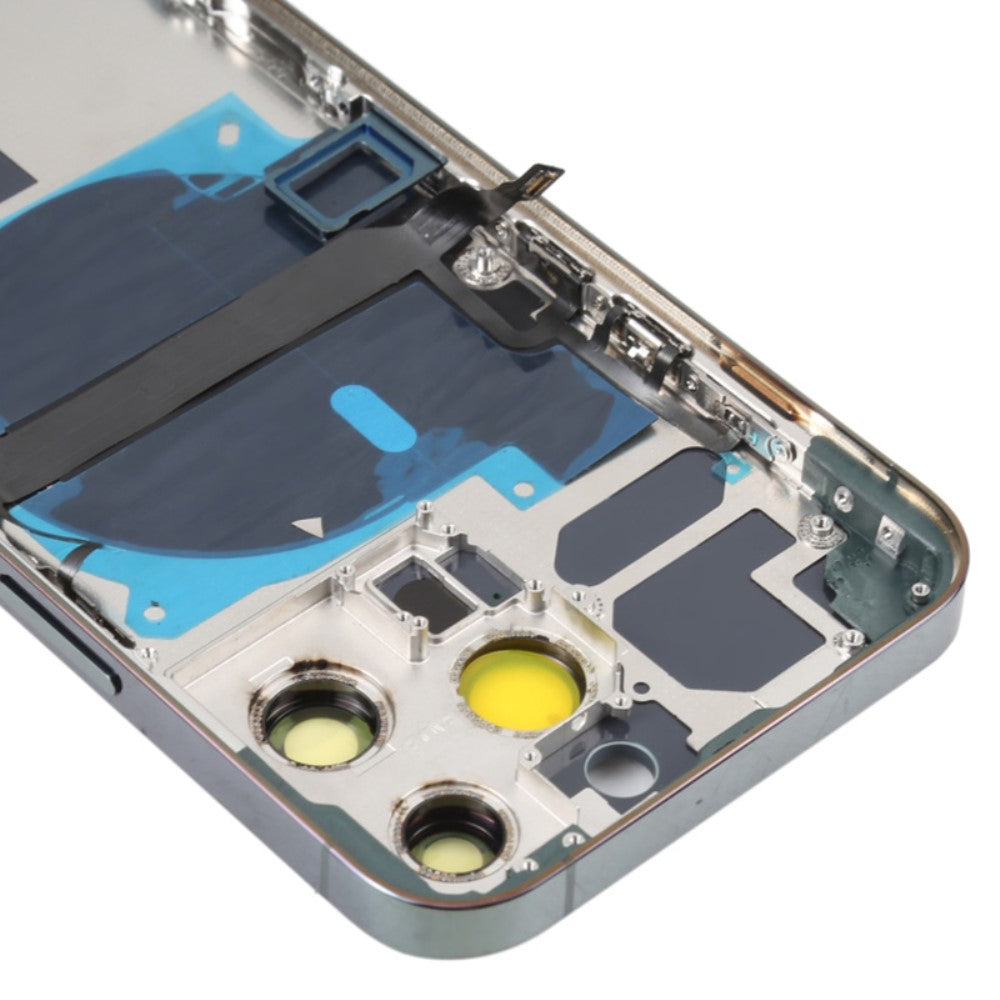 Carcasa Chasis Tapa Bateria + Piezas Apple iPhone 13 Pro Verde