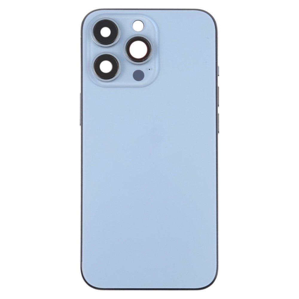Carcasa Chasis Tapa Bateria + Piezas Apple iPhone 13 Pro Azul