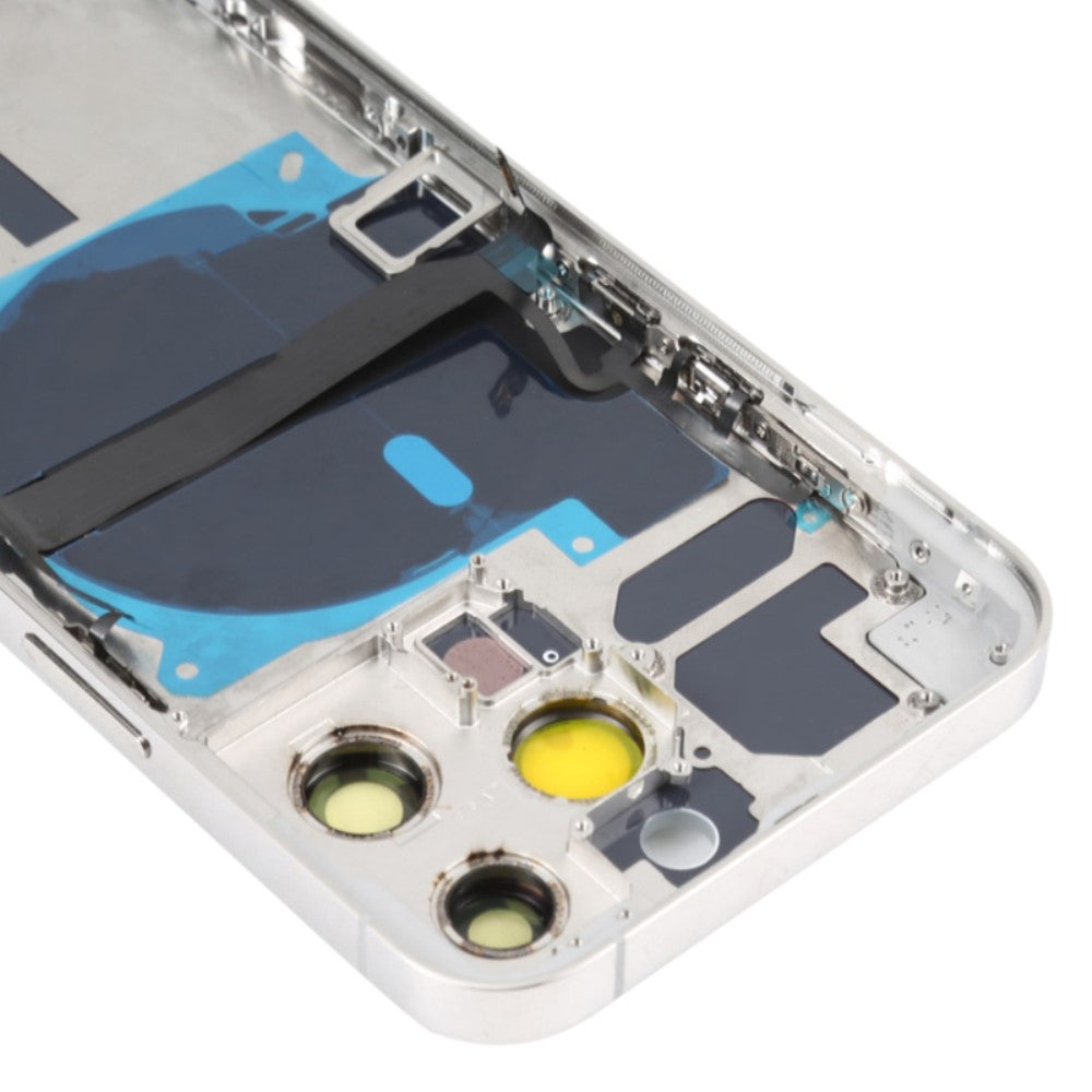 Carcasa Chasis Tapa Bateria + Piezas Apple iPhone 13 Pro Plateado