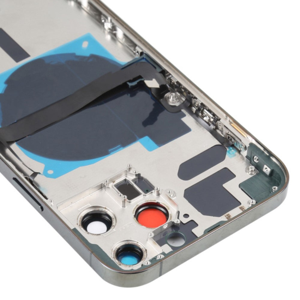 Carcasa Chasis Tapa Bateria + Piezas Apple iPhone 13 Pro Max Verde