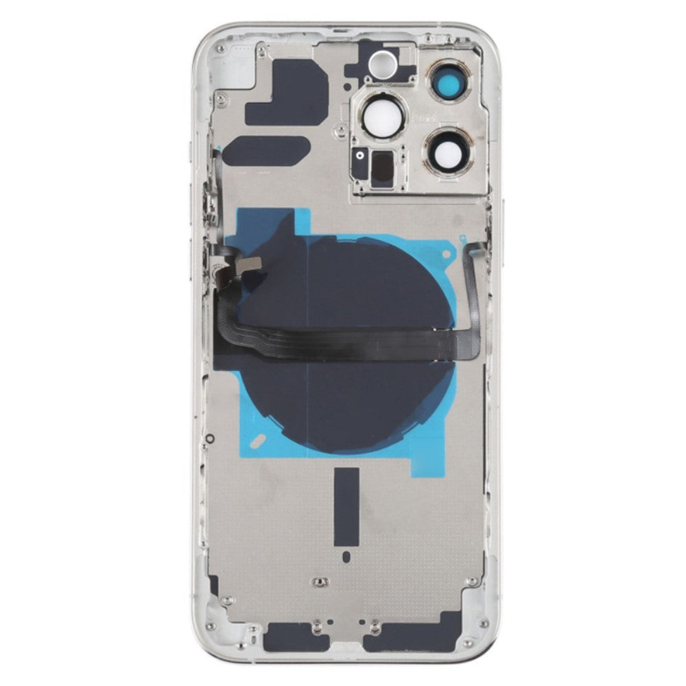 Carcasa Chasis Tapa Bateria + Piezas Apple iPhone 13 Pro Max Plateado
