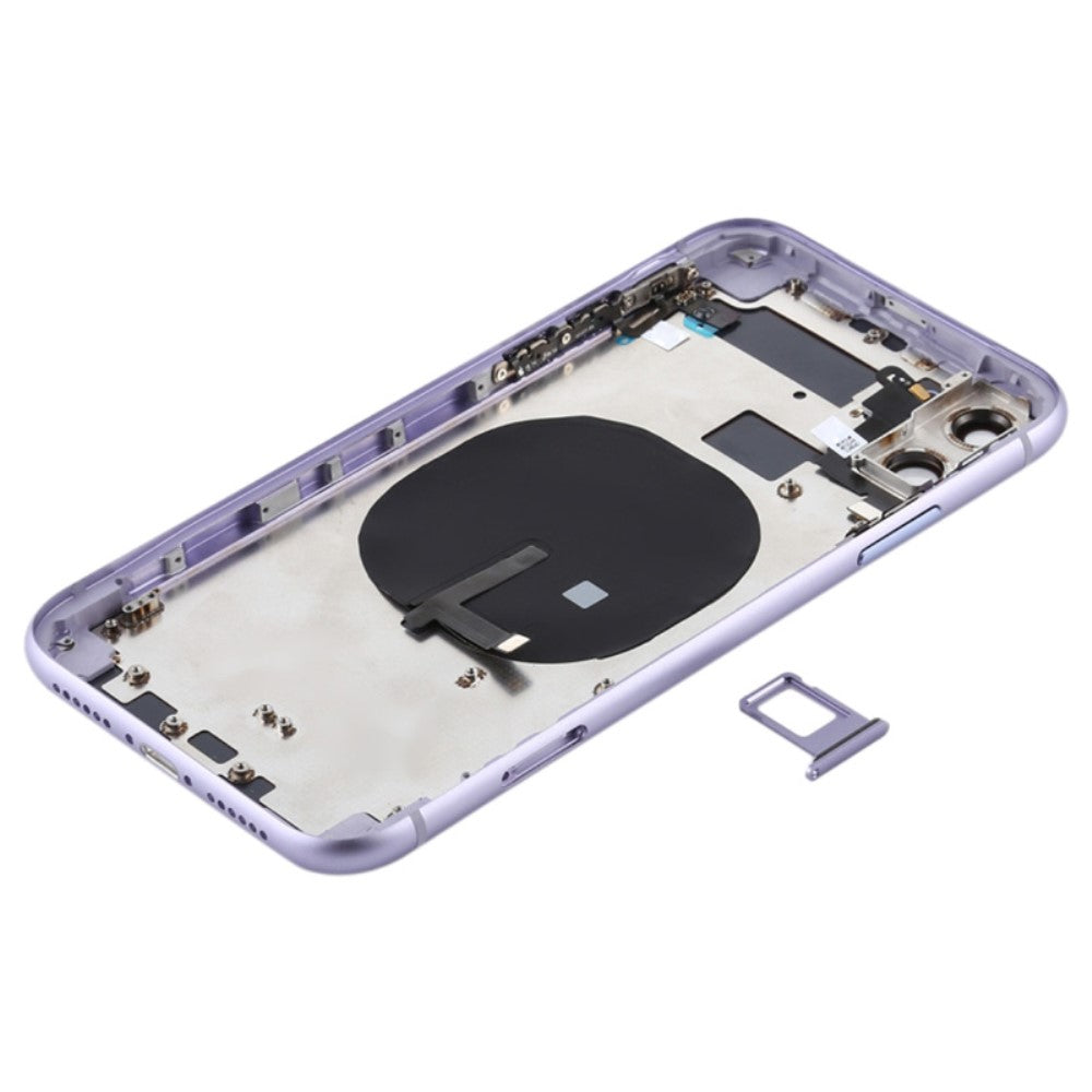 Chassis Cover Battery Cover + Parts Apple iPhone 11 Purple