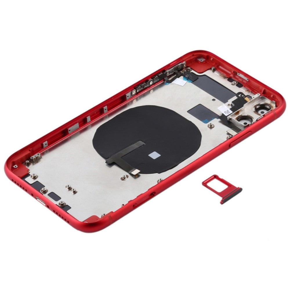 Chassis Cover Battery Cover + Parts Apple iPhone 11 Red