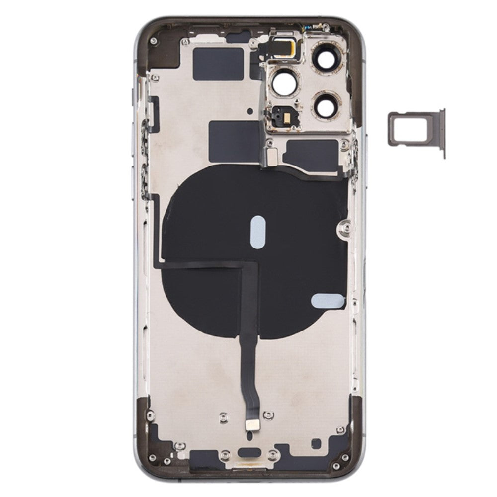 Chassis Cover Battery Cover + Parts Apple iPhone 11 Pro Max Black