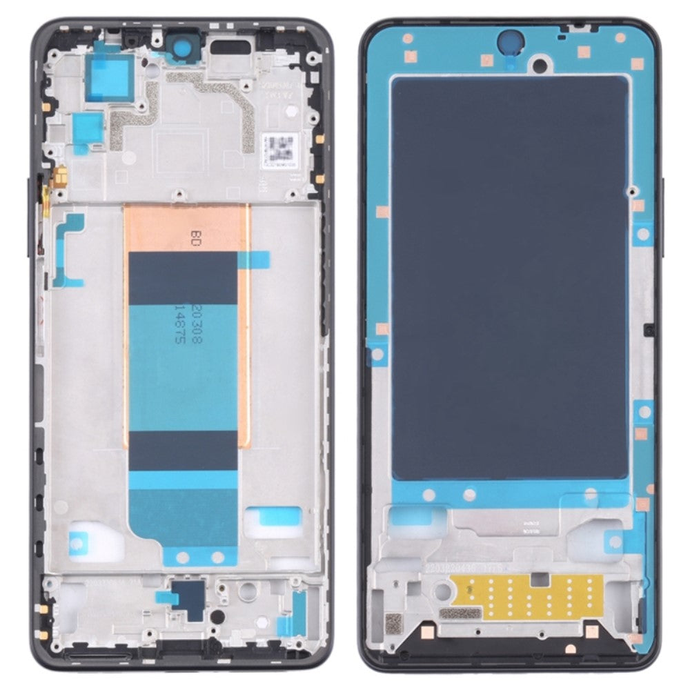 Gehäuse LCD-Zwischenrahmen Xiaomi Redmi K40S 5G / Poco F4 5G Schwarz