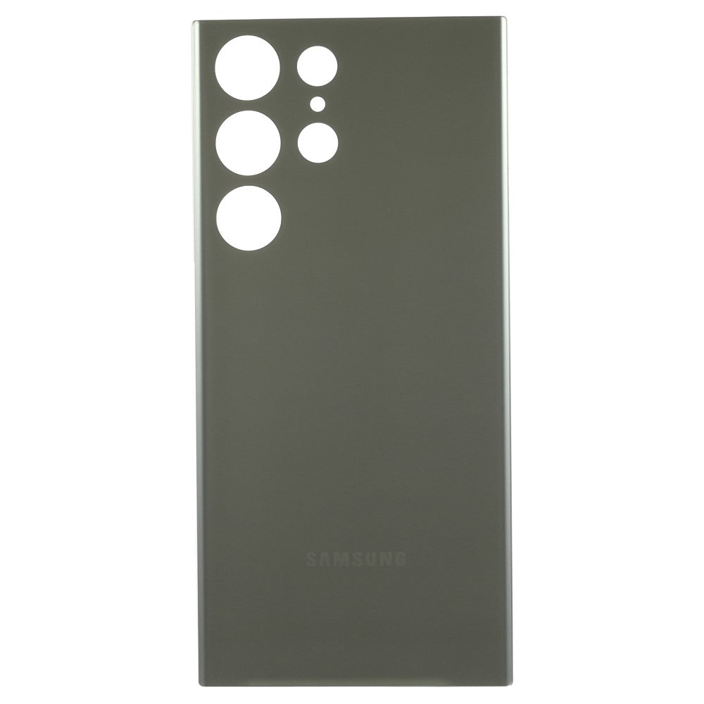 Cache Batterie Coque Arrière Samsung Galaxy S23 Ultra S918 Vert
