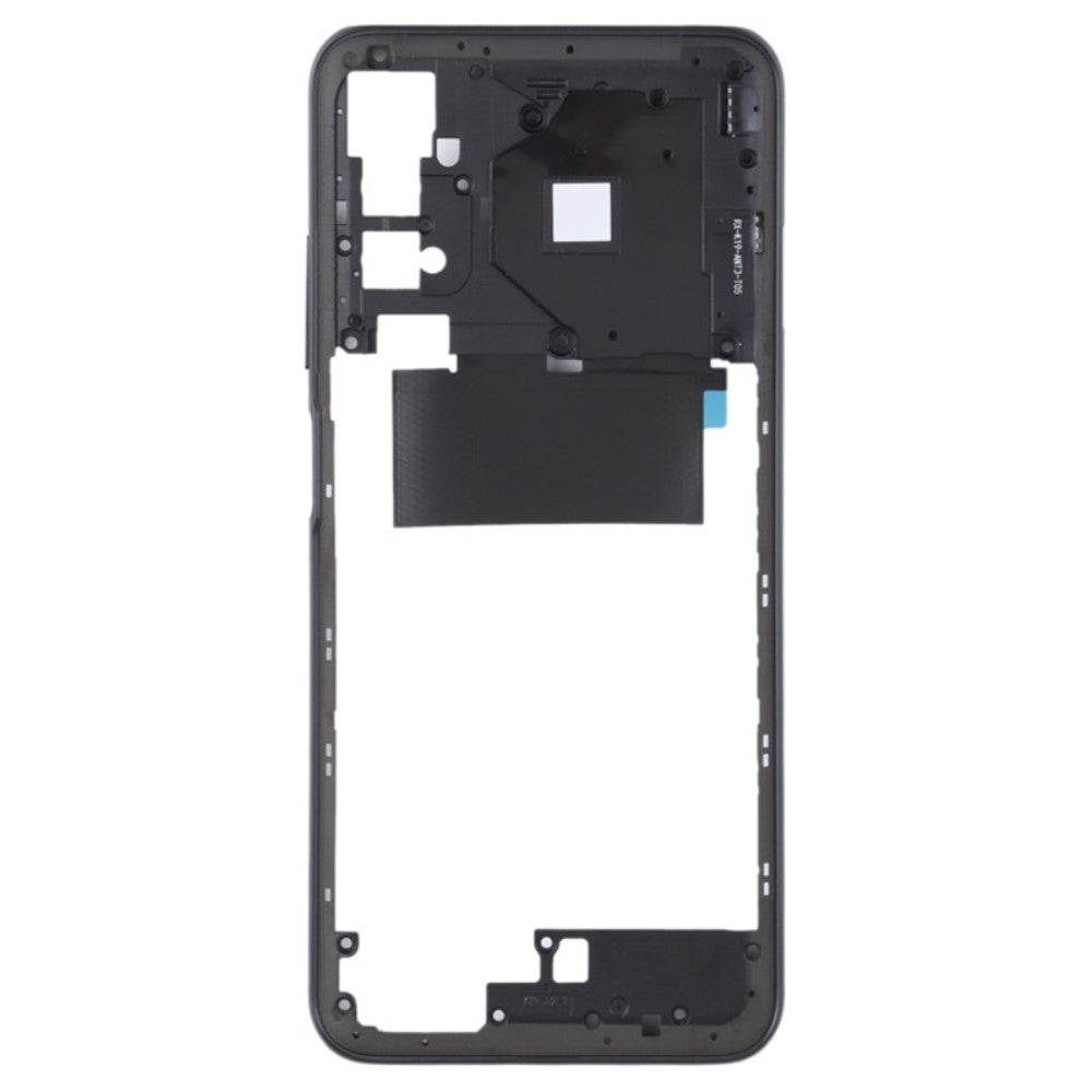 Chasis Carcasa Trasera Marco Xiaomi Redmi Note 10 5G / Note 10T 5G Negro