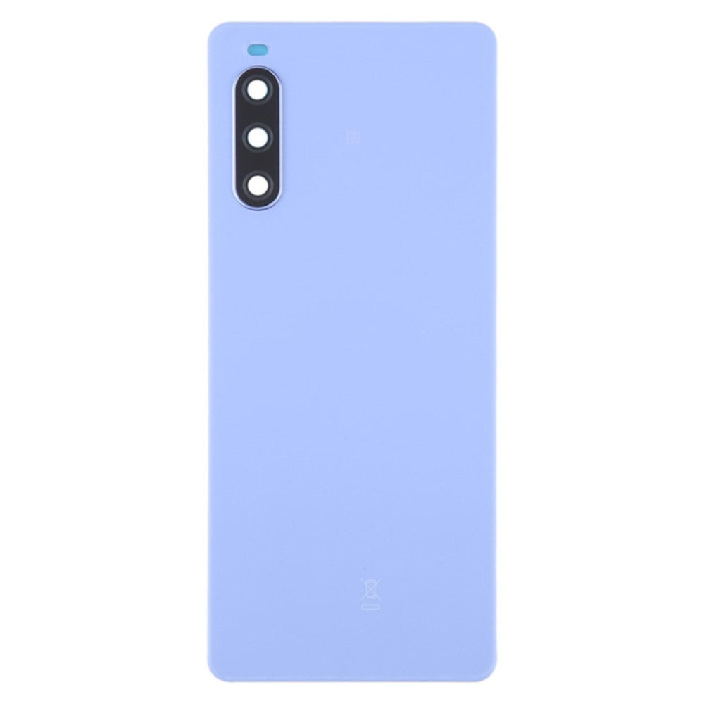 Battery Cover Back Cover + Rear Camera Lens Sony Xperia 10 IV 5G Purple