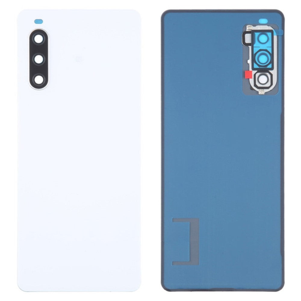 Battery Cover Back Cover + Rear Camera Lens Sony Xperia 10 IV 5G White