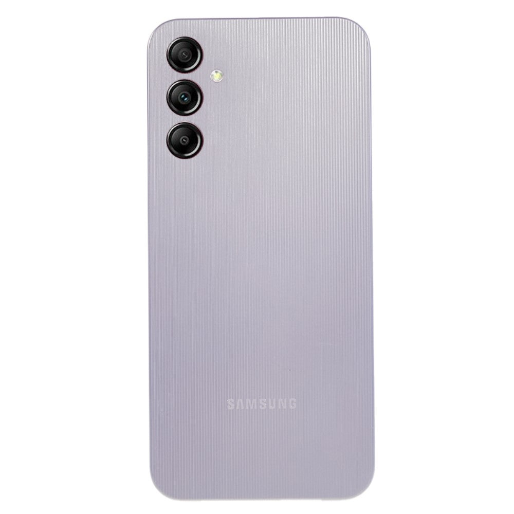 Tapa Bateria Back Cover + Lente Camara Trasera Samsung Galaxy A14 4G A145 Plata