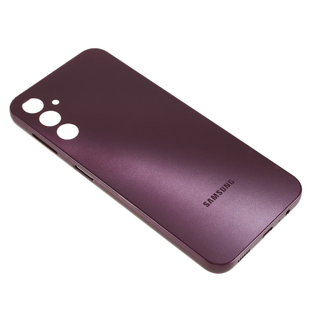 Tapa Bateria Back Cover + Lente Camara Trasera Samsung Galaxy A14 5G A146 Rojo