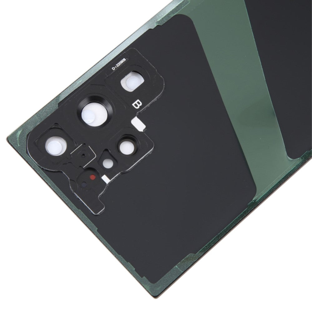 Tapa Bateria Back Cover + Lente Camara Trasera Samsung Galaxy S23 Ultra S918 Verde