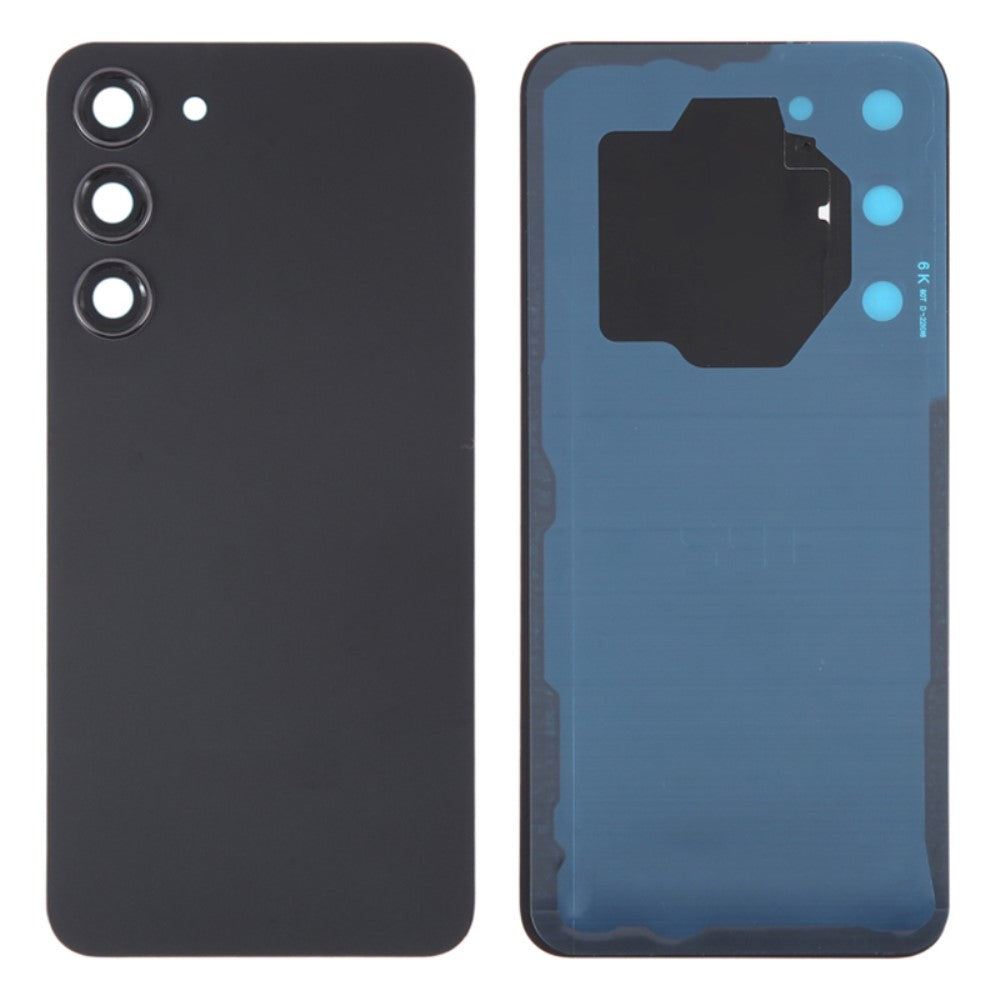 Battery Cover Back Cover + Rear Camera Lens Samsung Galaxy S23+ S916 Black