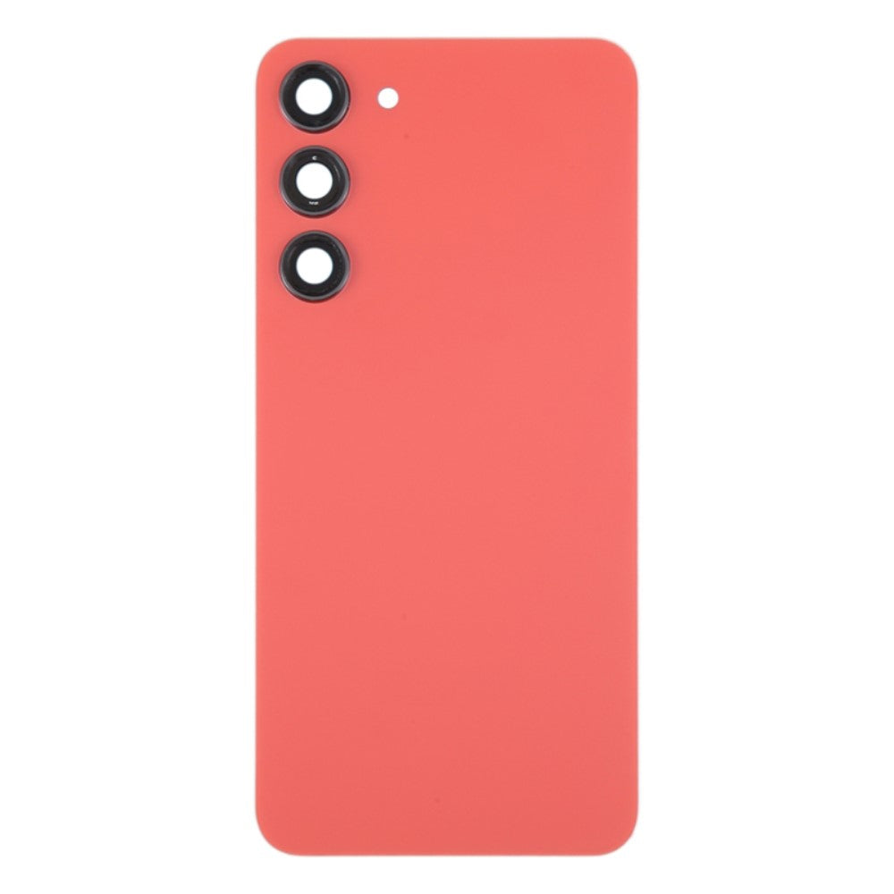 Battery Cover Back Cover + Rear Camera Lens Samsung Galaxy S23+ S916 Red