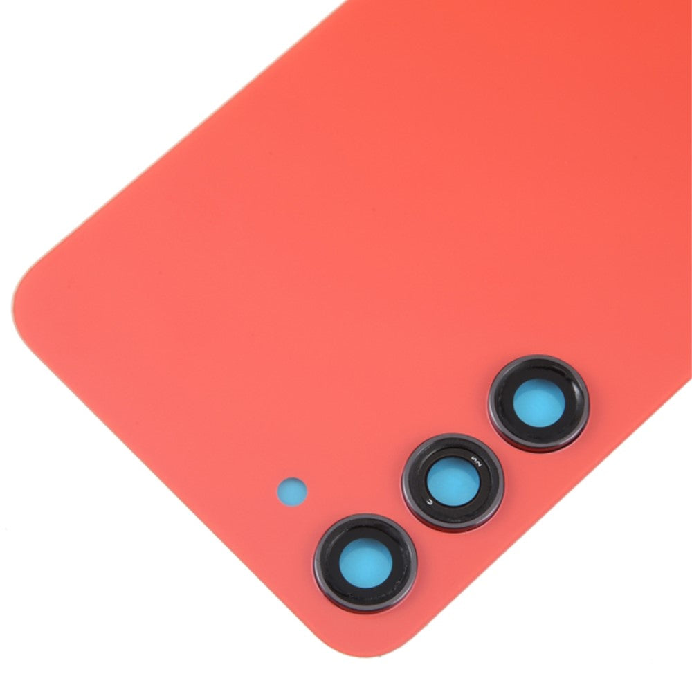 Cache Batterie Cache Arrière + Objectif Caméra Arrière Samsung Galaxy S23+ S916 Rouge