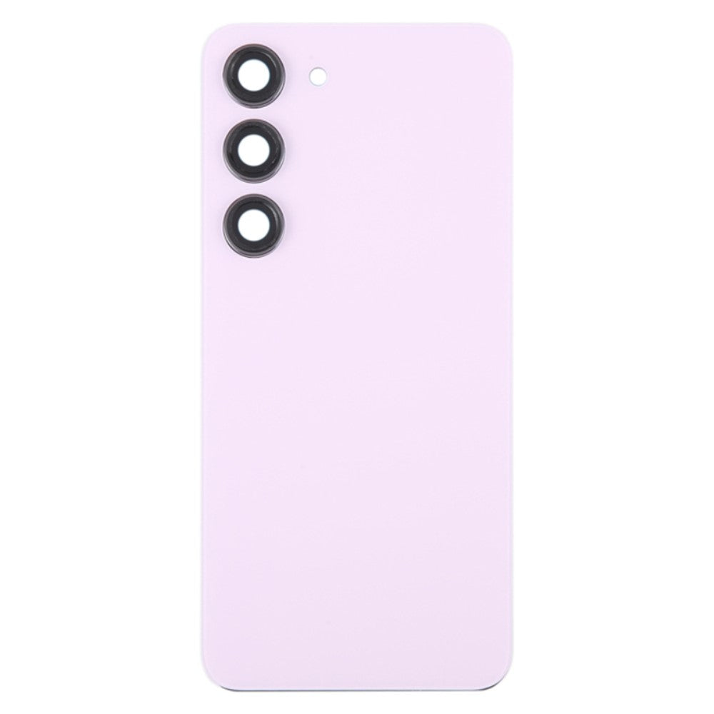 Battery Cover Back Cover + Rear Camera Lens Samsung Galaxy S23 S911 Purple