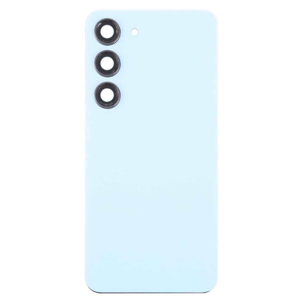 Tapa Bateria Back Cover + Lente Camara Trasera Samsung Galaxy S23 S911 Azul
