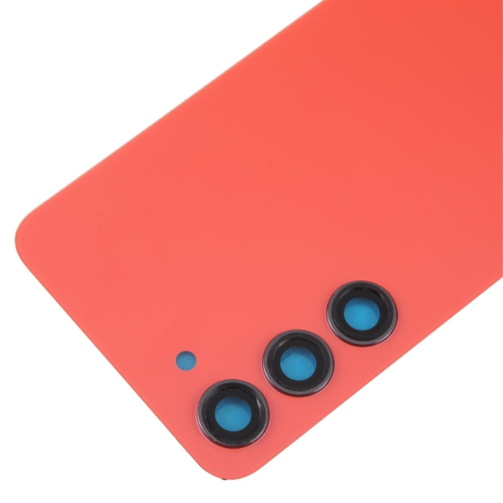Tapa Bateria Back Cover + Lente Camara Trasera Samsung Galaxy S23 S911 Rojo