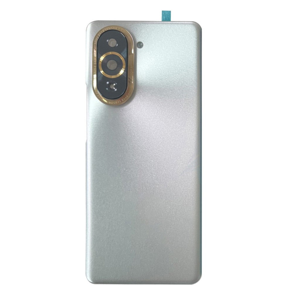 Tapa Bateria Back Cover + Lente Camara Trasera Huawei Nova 10 Pro 4G Plata