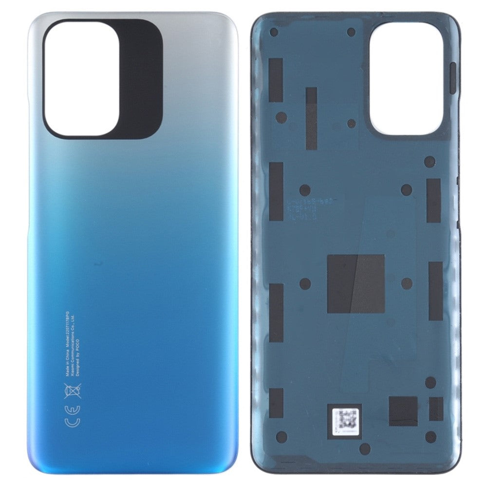 Cache batterie Cache arrière Xiaomi Poco M5s 4G Bleu