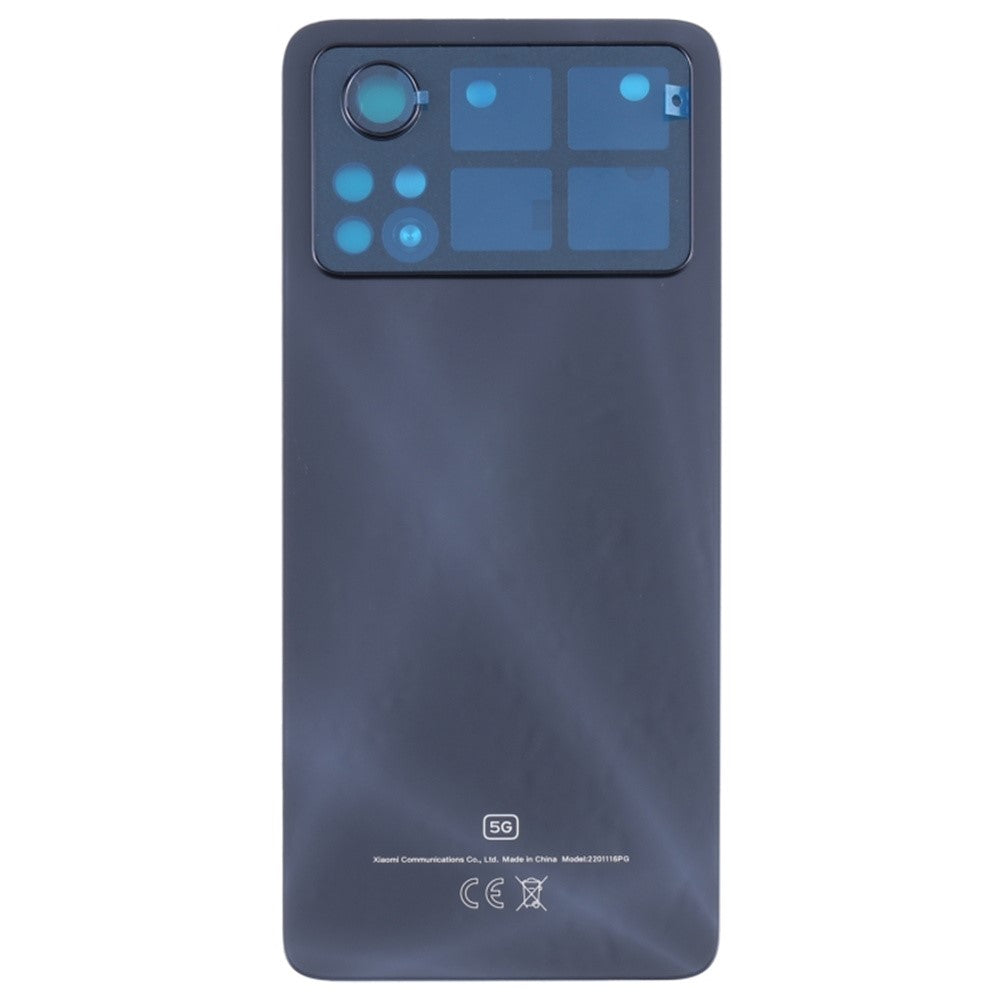 Cache Batterie Cache Arrière Xiaomi Poco X4 Pro 5G Noir