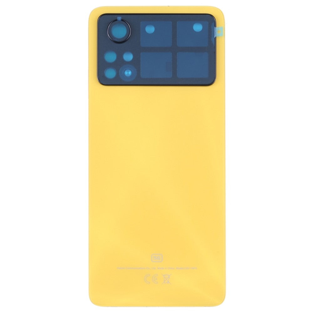 Tapa Bateria Back Cover Xiaomi Poco X4 Pro 5G Amarillo