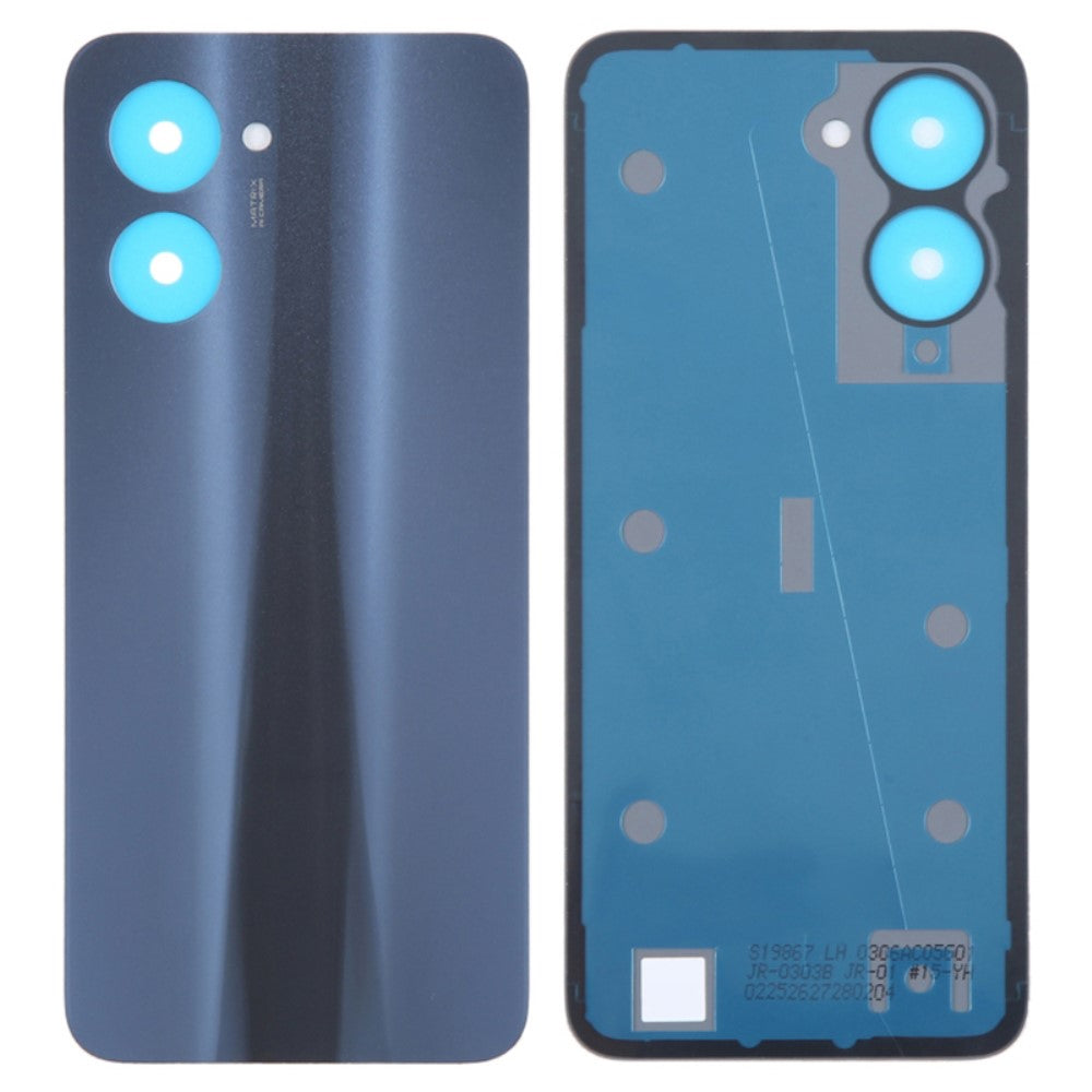 Cache batterie Cache arrière Realme 10 Pro 5G Bleu