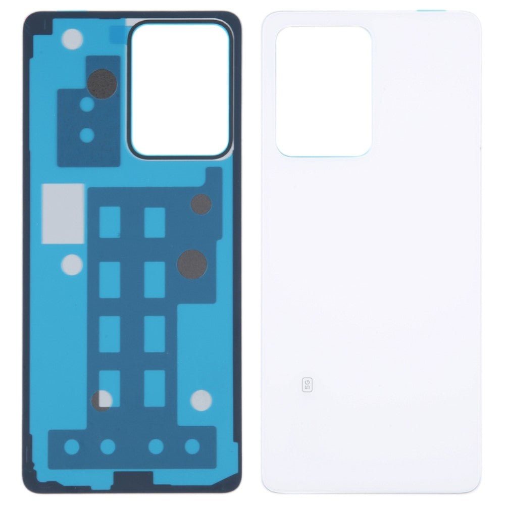 Cache Batterie Cache Arrière Xiaomi Redmi Note 12 Pro 5G Blanc