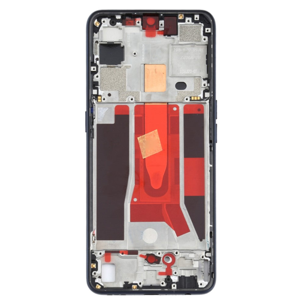Châssis à cadre central LCD Oppo Reno3 5G / Reno3 Youth / F15 / Find X2 Lite / K7 (2020) Noir
