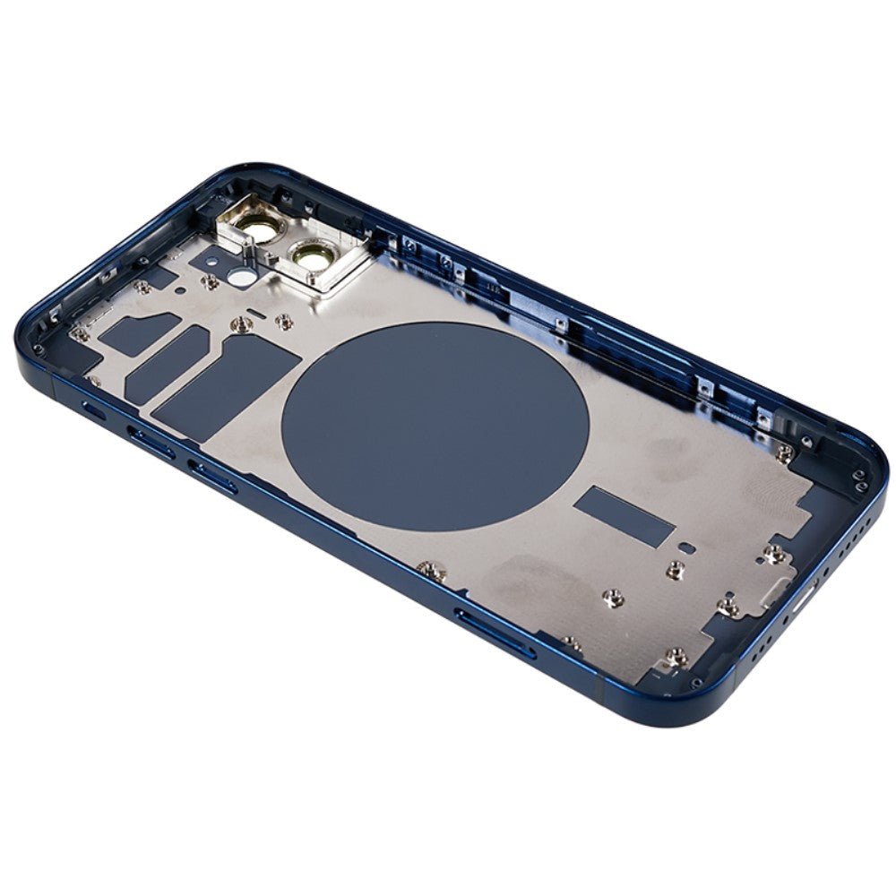 Carcasa Chasis Tapa Bateria (with CE Logo) iPhone 12 Azul